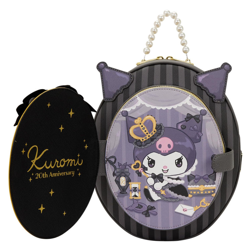 Loungefly Sanrio Kuromi Mini-Rucksack zum 20. Jahrestag