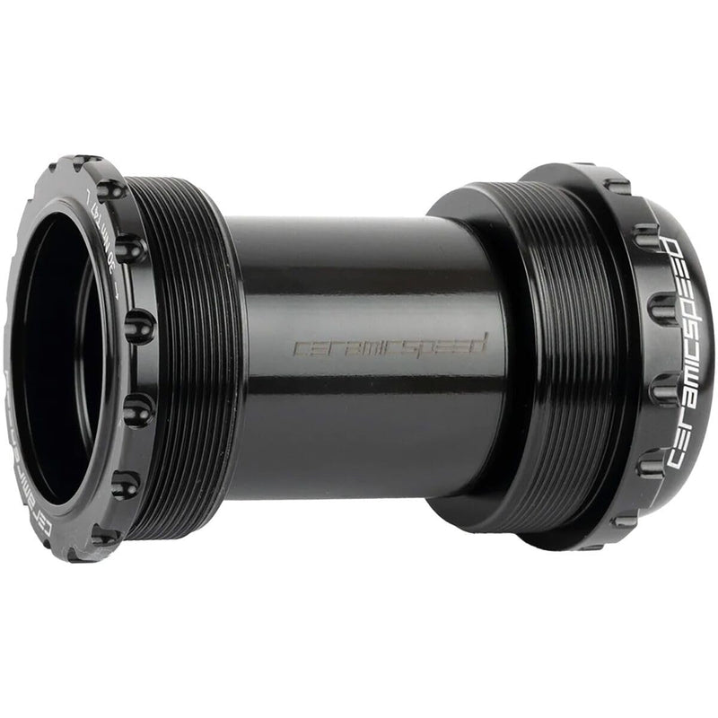 CeramicSpeed BSA Threaded Bottom Bracket Alpha Gravel - Ultra-Low Friction, Optimized Power Transfer, Lightweight 10%, Featuring Stainless Steel Races, DUB Compatibility, Sealed Dust Covers, for Grave
