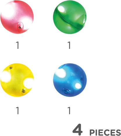 Lichtgevende Ballen voor Knikkerbaan