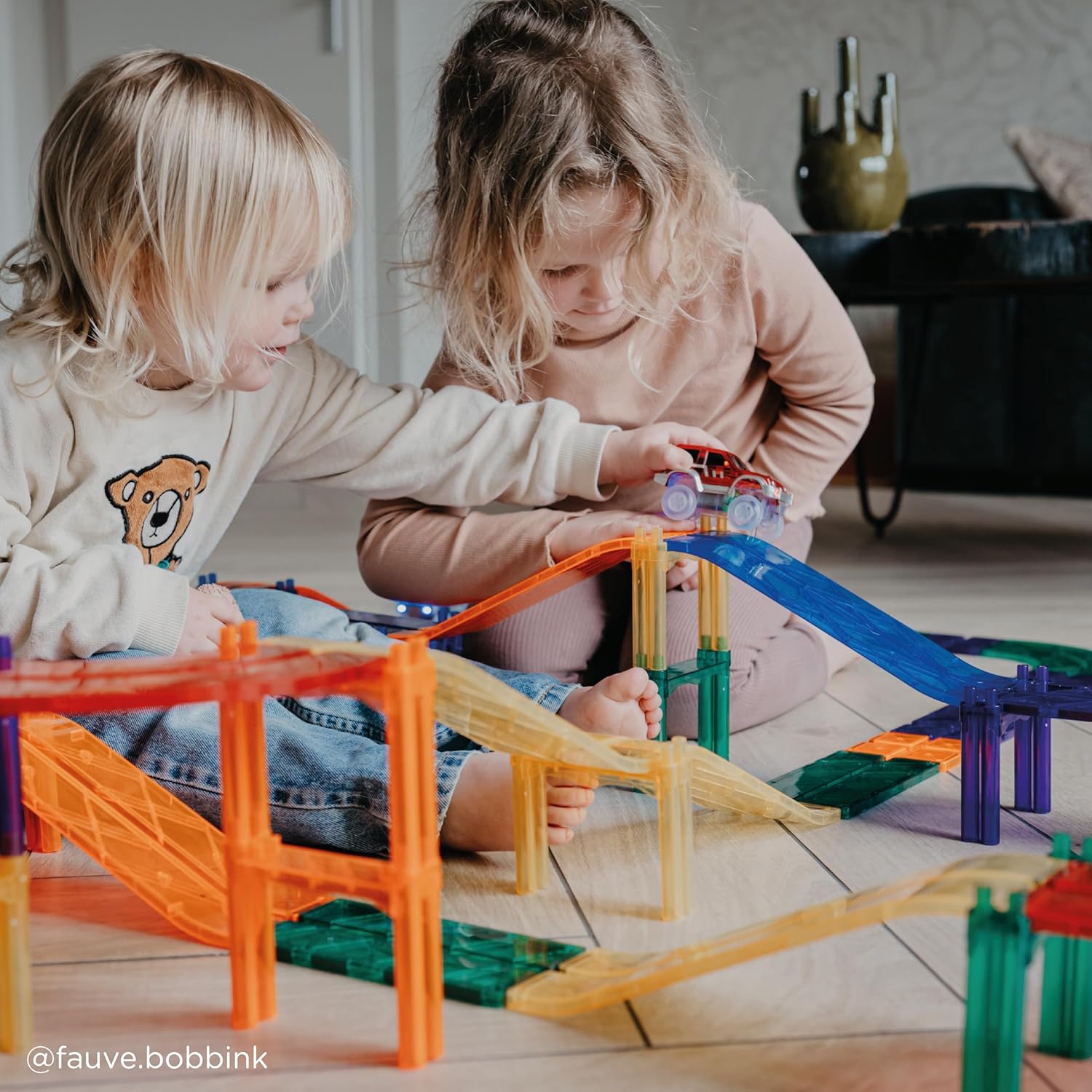 Magnetische Tegels - Racebaan Intense -