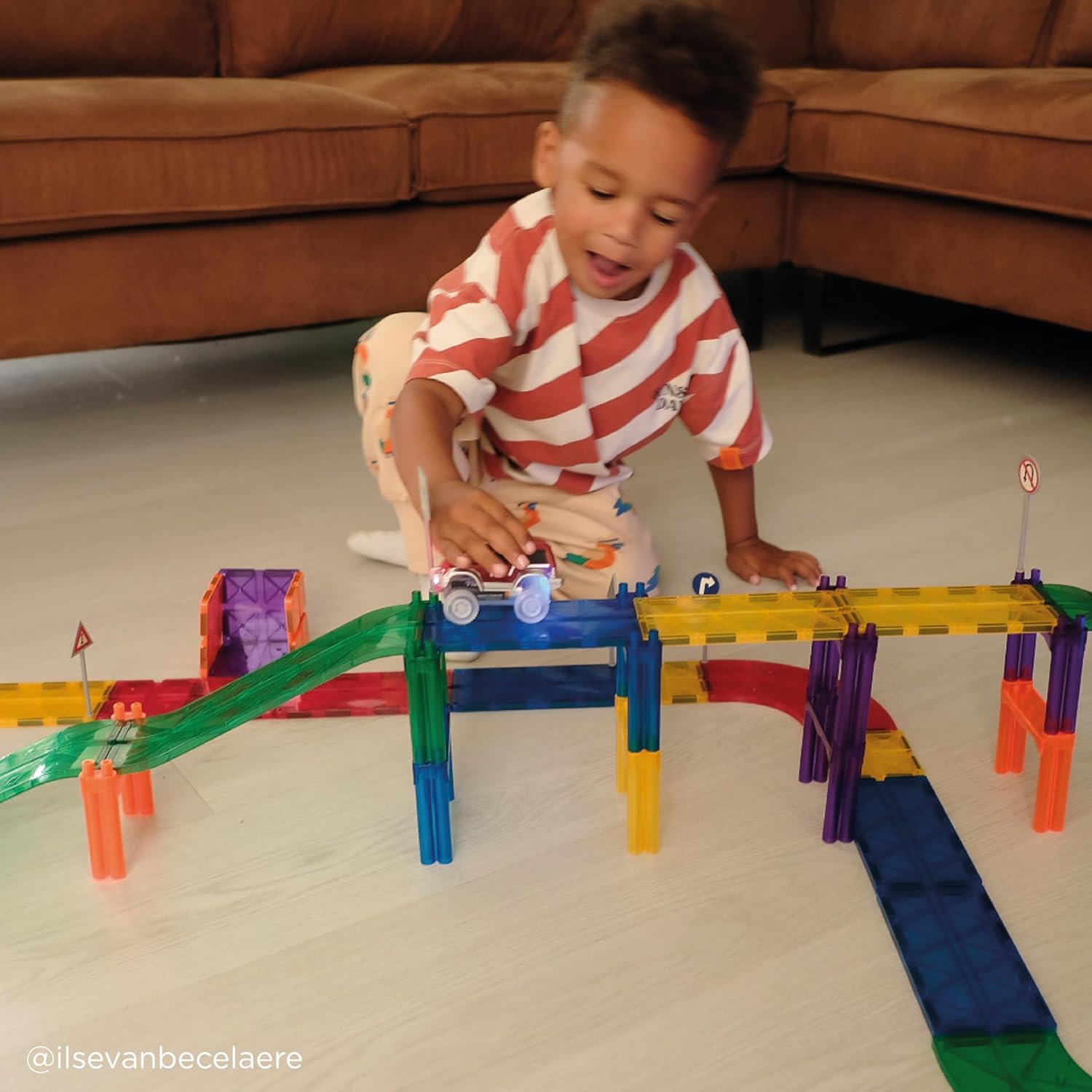 Magnetische Tegels - Racebaan Intense -