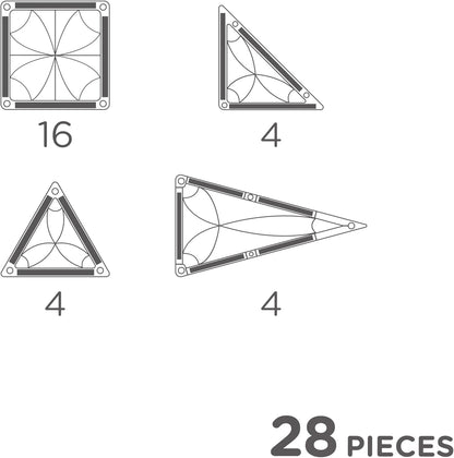 Magnetische Tegels - Mini Tiles Pack Intense