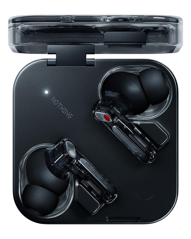 Nothing Ear (3) Wireless Earbuds, Adaptative Noise Cancelling In-ear Headphones with LDAC Hi-Res, Super Mic, IP54, Quick charge, Up to 38 hours of Battery Life, Android and iOS Compatible