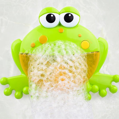 Bath Toy Frog Bubbles And Music, Green