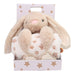 Fleece Blanket Beige Star & Rabbit