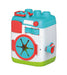 Clementoni Sensorisch Wasmachine - Baby Blokken - Zachte Stapelblokken - Met Wasmachine als Activiteitenkubus - Motoriek Speelgoed voor Baby's