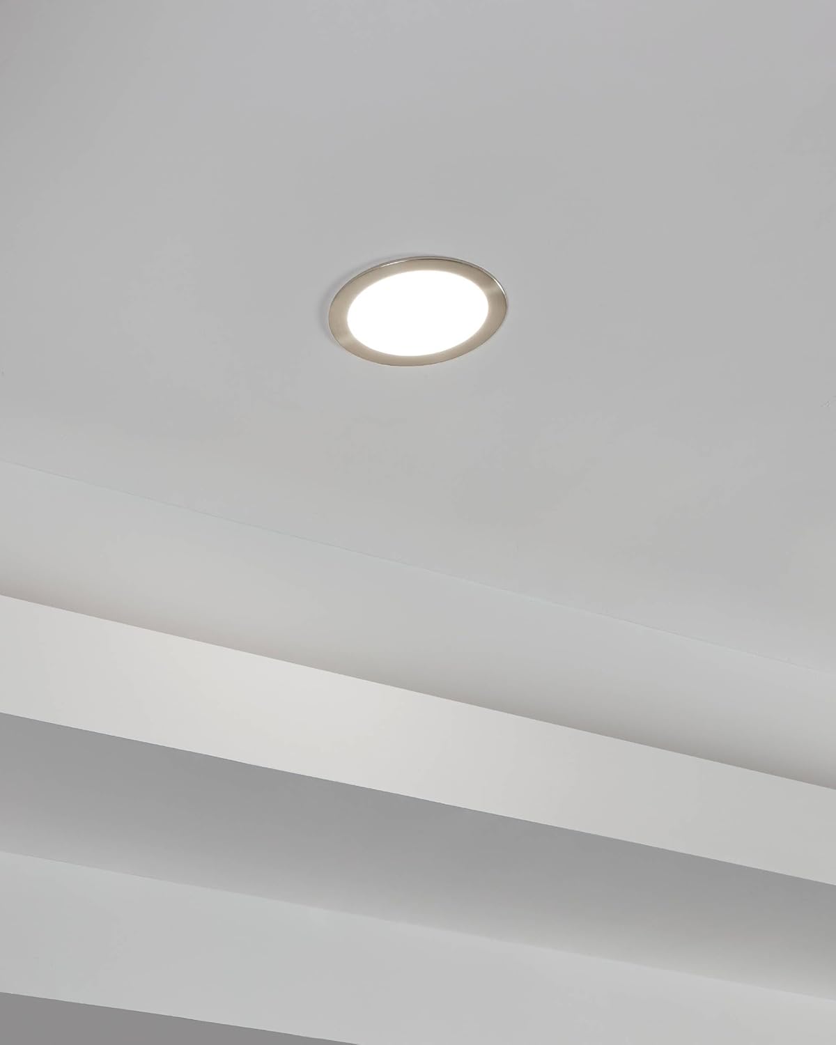 Eglo Fueva-Z Smart Recessed Light - Brushed Steel +16.5 Cm - Tunable White - Zigbee & Bluetooth
