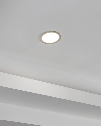 Eglo Fueva-Z Smart Recessed Light - Brushed Steel +16.5 Cm - Tunable White - Zigbee & Bluetooth