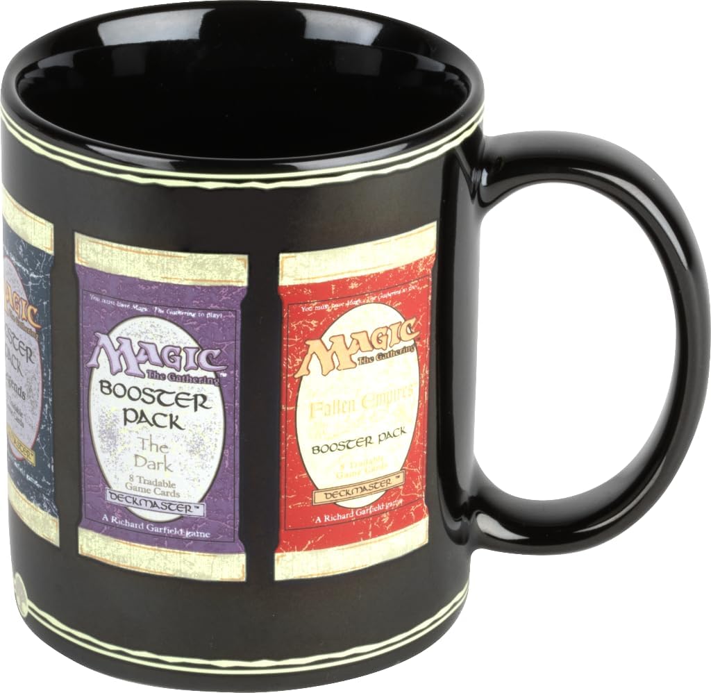Konix Magic The Gathering Mug - Keramiktasse - 320 ml - Motiv Booster Packs - Schwarz