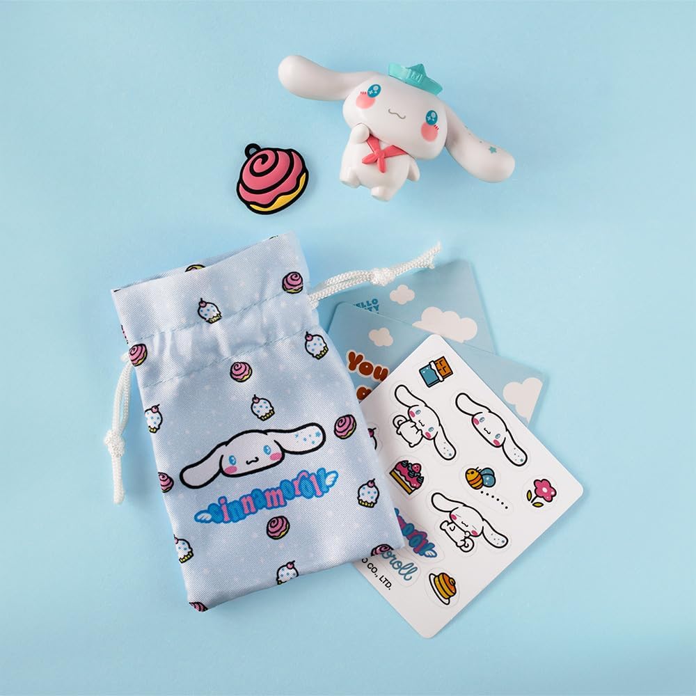 Comansi Figurine à Collectionner Cinnamoroll avec 5 Accessoires exclusifs Hello Kitty and Friends