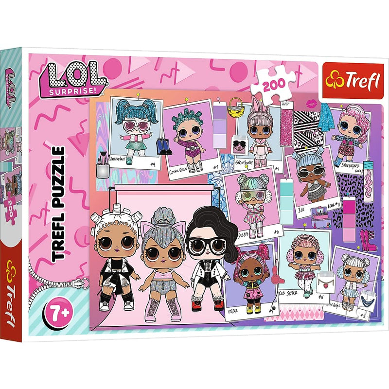 Trefl   ``200``   Lovely dolls / MGA LOL Surprise!