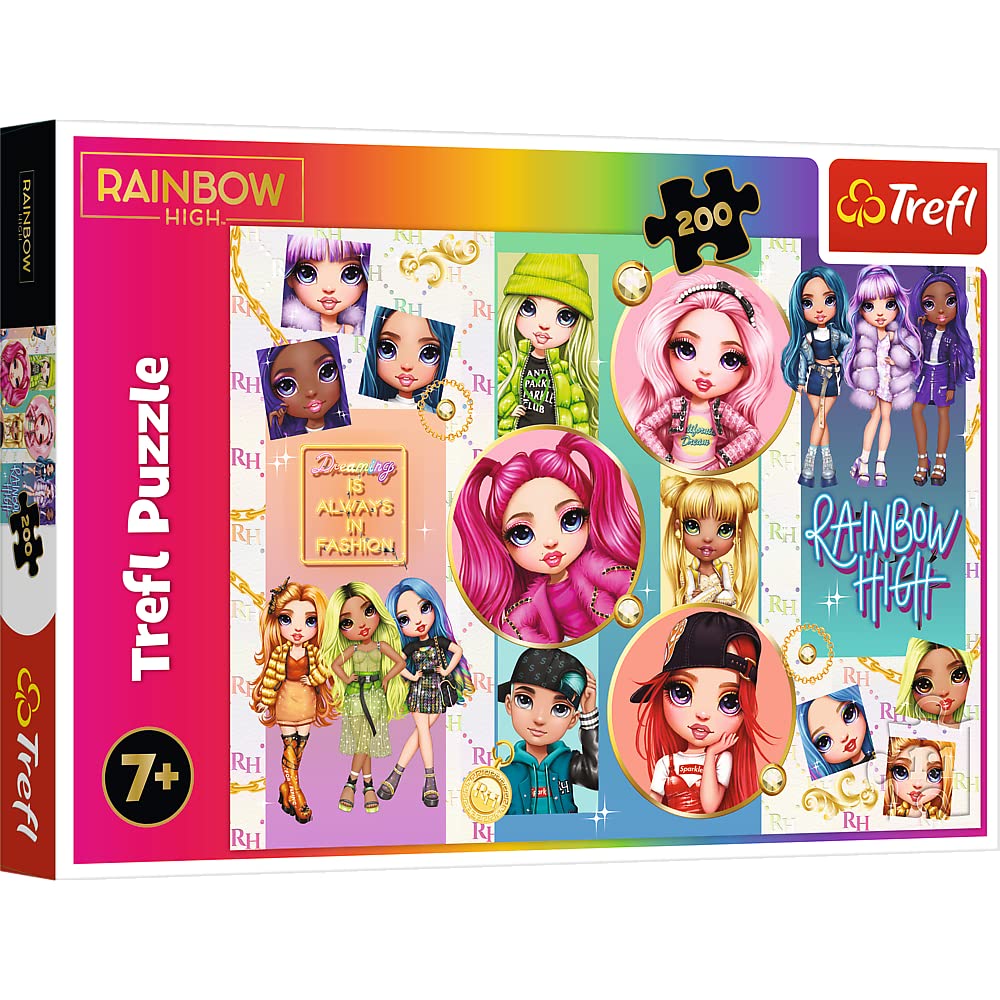 Trefl 200 el. PrzyjaÄšĹÄš Rainbow High