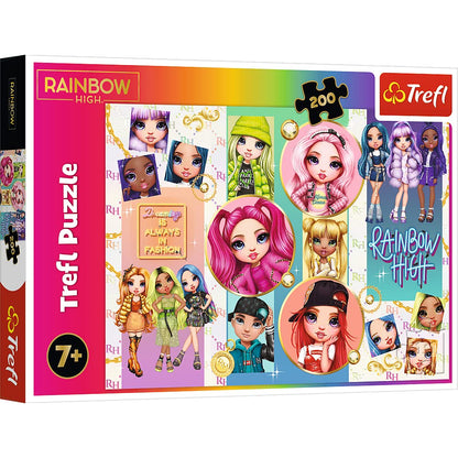 Trefl 200 el. PrzyjaÄšĹÄš Rainbow High