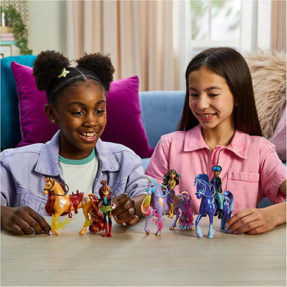 Unicorn Academy - L'Ecole des Licornes - Licorne Storm + Poupée Rory - Licorne, Poupée Et Accessoires À Collectionner- Jouets Inspirés De La Série L'Ecole des Licornes - Jouet Enfant 4 Ans Et +