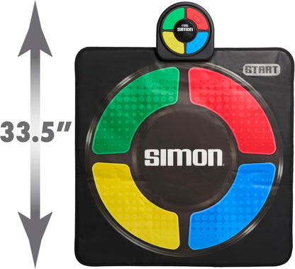 Just Play Hasbro Simon Jump, Sprungspielmatte mit Sound- und Lichteffekten, elektronische Gedächtnisspiele für Kinder, Spielzeug ab 8 Jahre