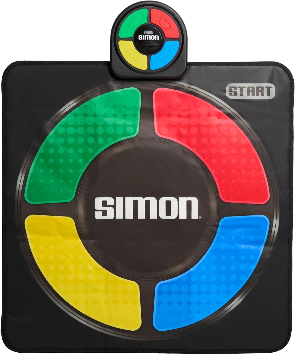 Just Play Hasbro Simon Jump, Sprungspielmatte mit Sound- und Lichteffekten, elektronische Gedächtnisspiele für Kinder, Spielzeug ab 8 Jahre