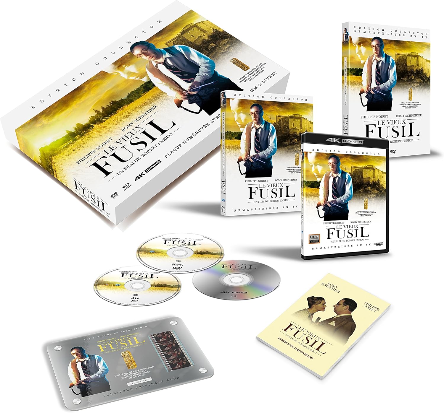 Blu-Ray 4K Le Vieux Fusil, Edition Collector