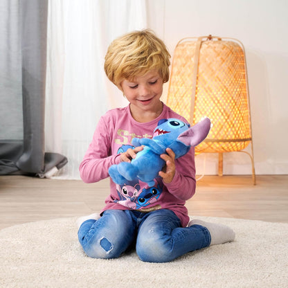 Disney Stitch with Antlers Christmas Plush 25cm tall cuddly character for snuggles or play