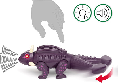 BRIO World 36082 Dinosaurier Ankylosaurus | Zug & Dinosaurier-Spielset für Kinder ab 3 Jahren