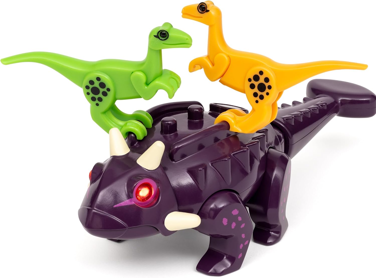 BRIO World 36082 Dinosaurier Ankylosaurus | Zug & Dinosaurier-Spielset für Kinder ab 3 Jahren