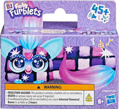 Furby DJ Furblets Dis-Co-Dazz Plush Toy, 11.4 x 12.3 x 6.8 Zentimeter