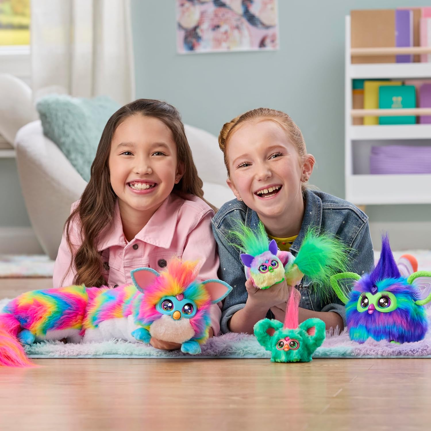 Furby DJ Furblets Dis-Co-Dazz Plush Toy, 11.4 x 12.3 x 6.8 Zentimeter