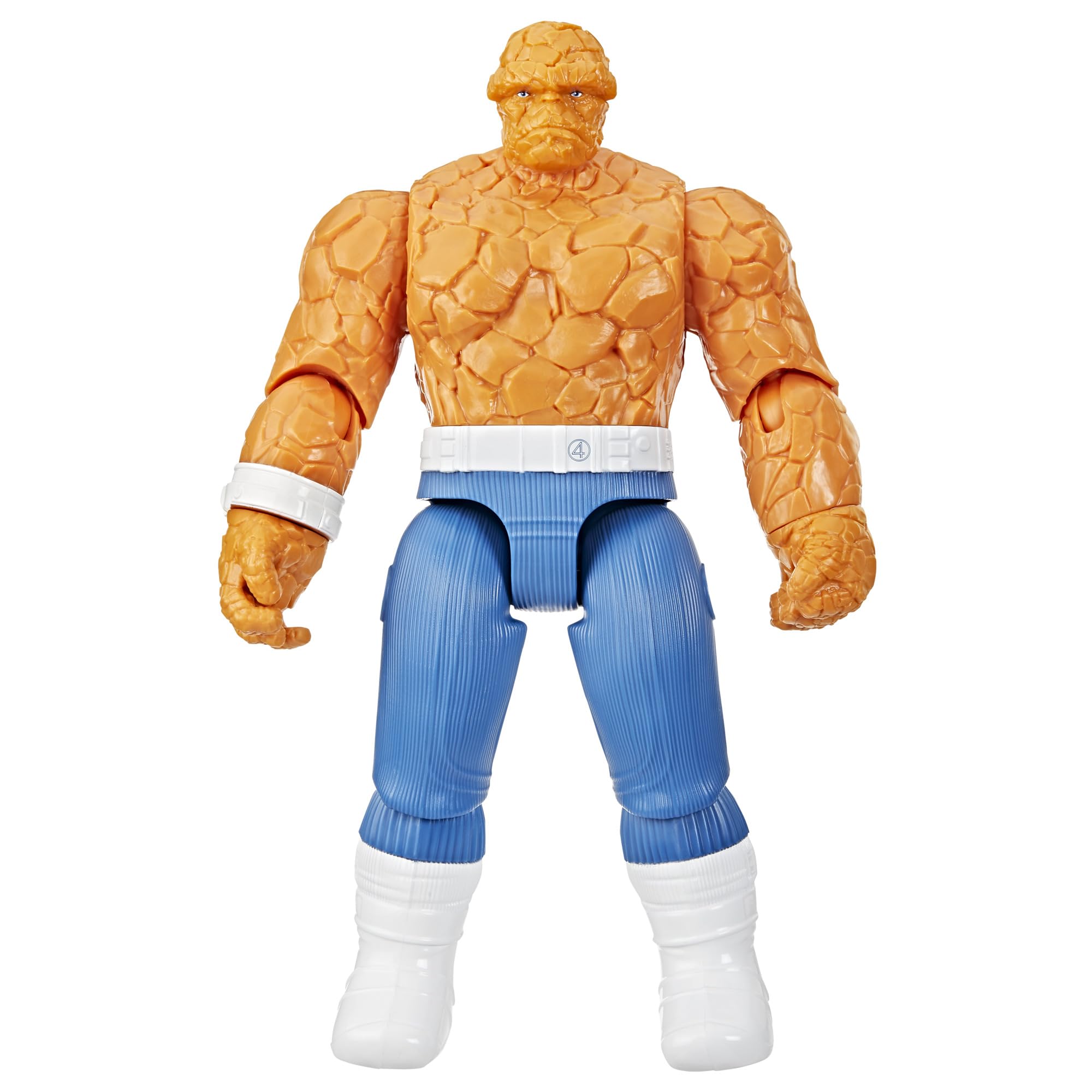 Marvel Studios Titan Hero Series The Fantastic Four: First Steps Marvel’s The Thing Action Figure, Orange