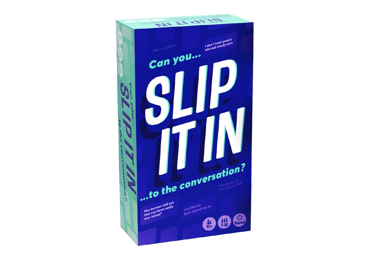 Gray Matters Games Slip It in | Quick to Learn & Play | Fun Party Game for Adults Ages 17+ | Perfect for Any Occasion