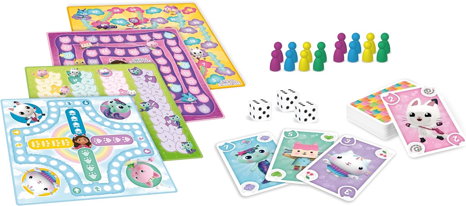 Shuffle Gabby´s Dollhouse - Spielesammlung, White