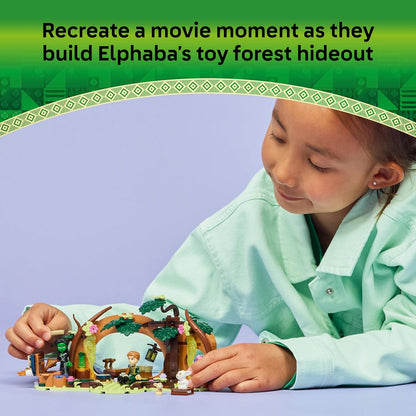 LEGO Wicked Elphaba's Retreat - Forest Building Toy with 2 Mini Dolls & 2 Animal Figures plus Accessories - Gift for 7+ Year Old Girls & Movie Fans - 75687