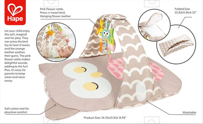 Hape - Owl Bed - Oscar (87-8535)