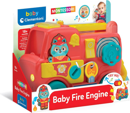 Clementoni - Baby Clementoni Montessori Brandweerwagen