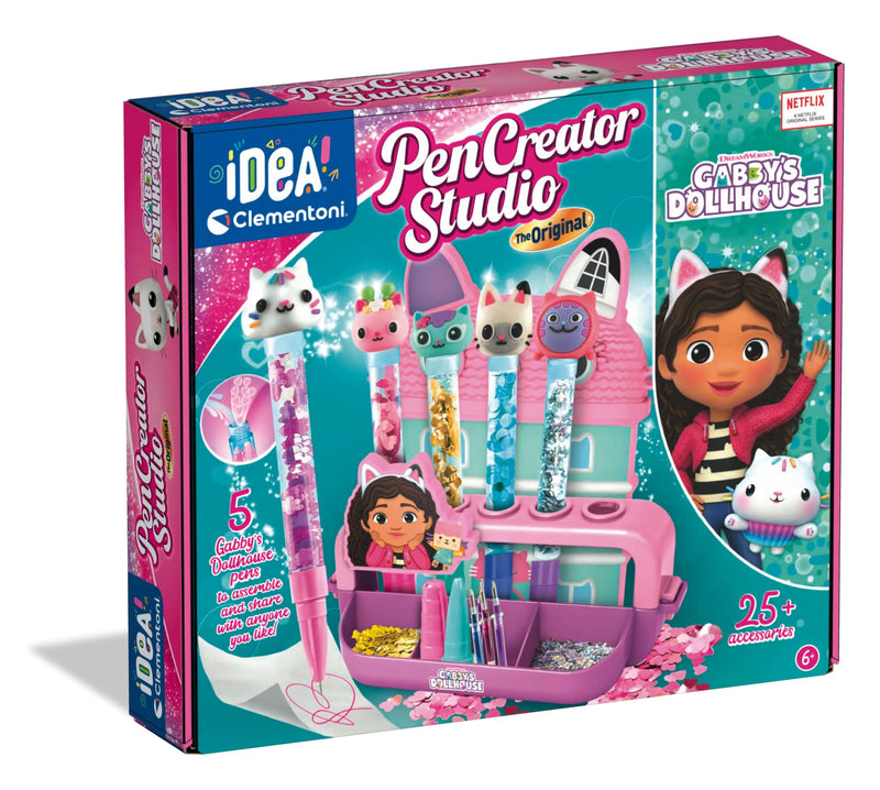 Clementoni IDea Disney Princess - Pennen Creatiestudio - Pennen maken - Knutselpakket voor Jongens en Meisjes vanaf 6 Jaar - Pennenmaker met Disney Figuren