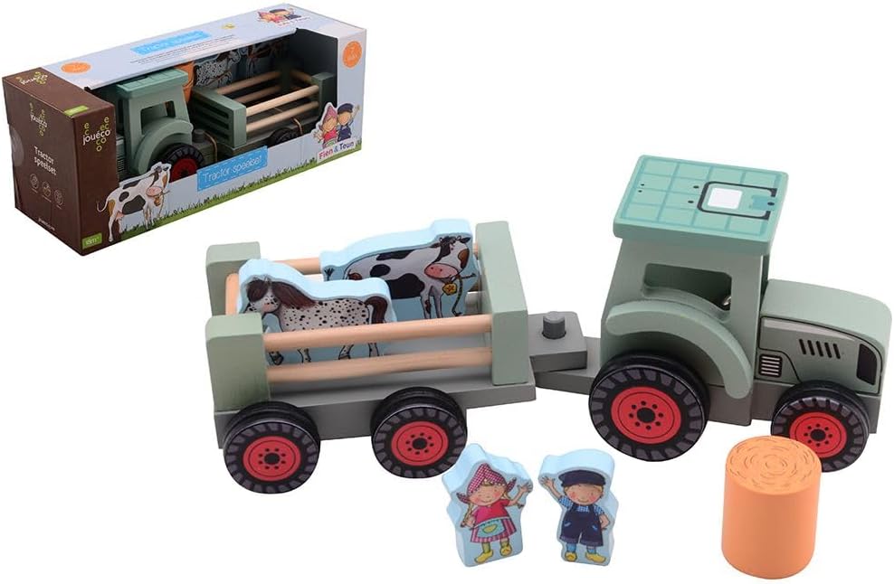 Jou?co? - Fien & Teun Tractor met accesoires