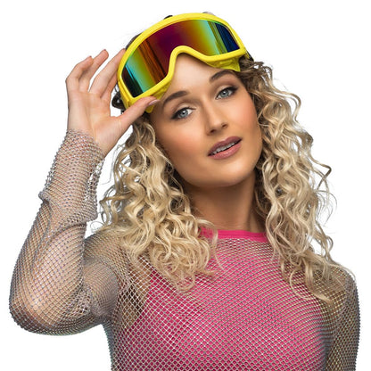 Boland - Skibrillen voor verkleedpartijen en feesten, stijlvolle skibrillen voor festivals, carnaval of apres ski themafeesten