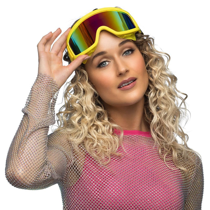 Boland - Skibrillen voor verkleedpartijen en feesten, stijlvolle skibrillen voor festivals, carnaval of apres ski themafeesten