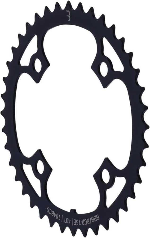 BCR-75E - E-bikeGear Chainring (48T, 104BCD, Black)