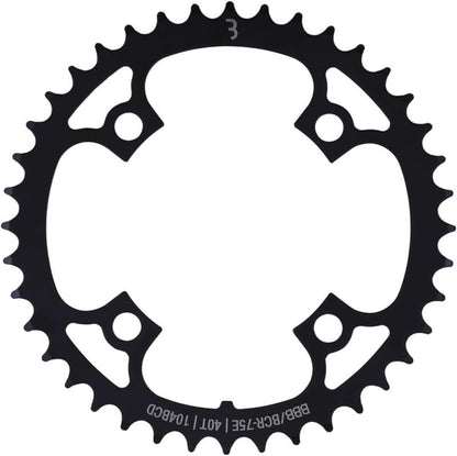 BCR-75E - E-bikeGear Chainring (48T, 104BCD, Black)