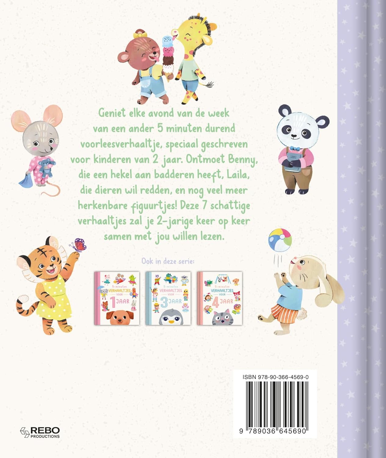 Rebo Publishers - 5-Minutenverhaaltjes Voor 2 Jaar