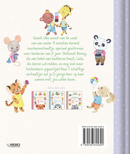 Rebo Publishers - 5-Minutenverhaaltjes Voor 2 Jaar
