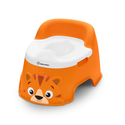 Baby Einstein, Pot Bébé Toilette Tinkle and Reveal Tiger, unisexe, Toilette enfant, avec protection contre les éclaboussures & récompense de changement de couleur, à partir de 18 mois