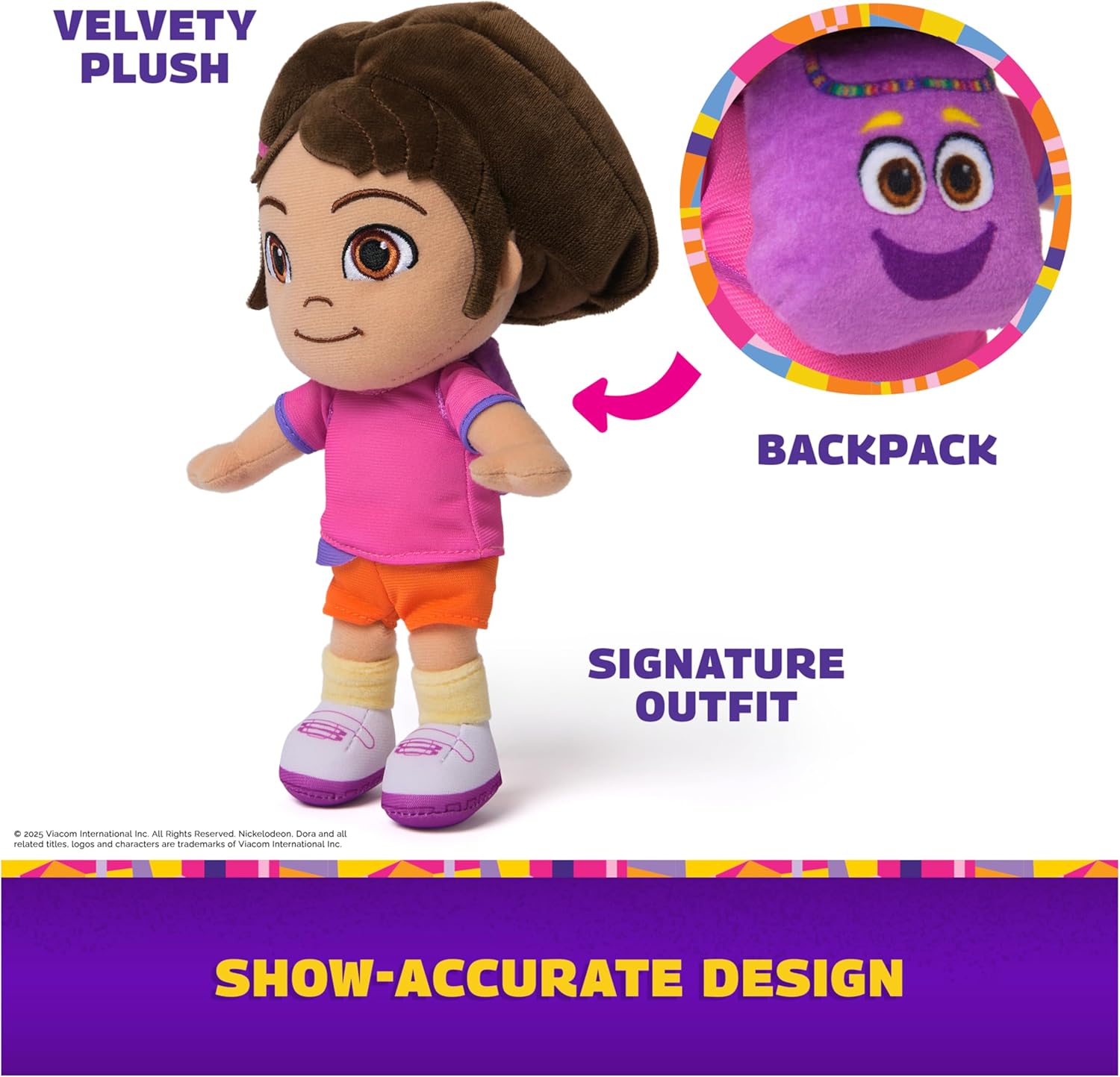 Dora The Explorer - Basic Plush 20 Cm - Dora (6074186)