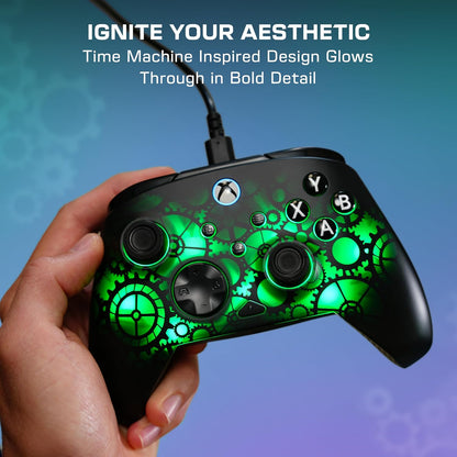 Turtle Beach Afterglow Ignite Time Machine Wired RGB Gaming Controller for Xbox and PC - Customizable RGB, Remappable Buttons, Hall-Effect Hair Triggers, 10ft Cable, Officially Licensed by Xbox