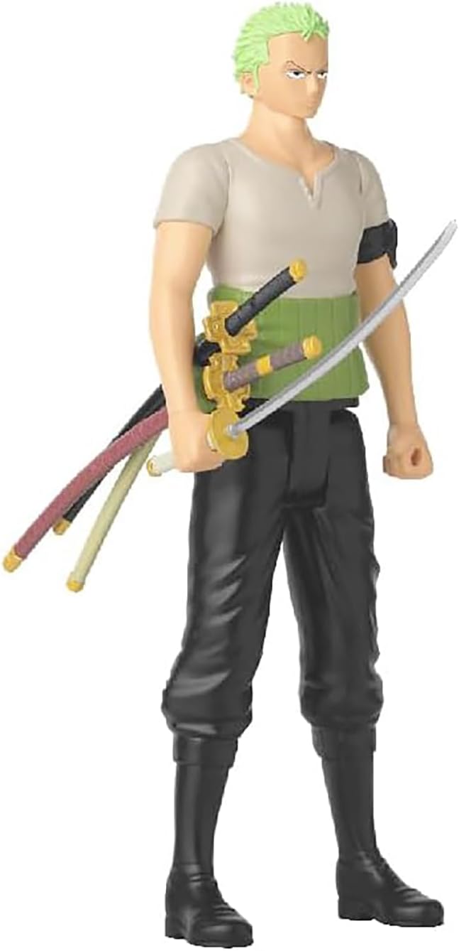 Bandai Anime Heroes Mega World Collectable: One Piece - Roronoa Zoro Action Figure (38332)