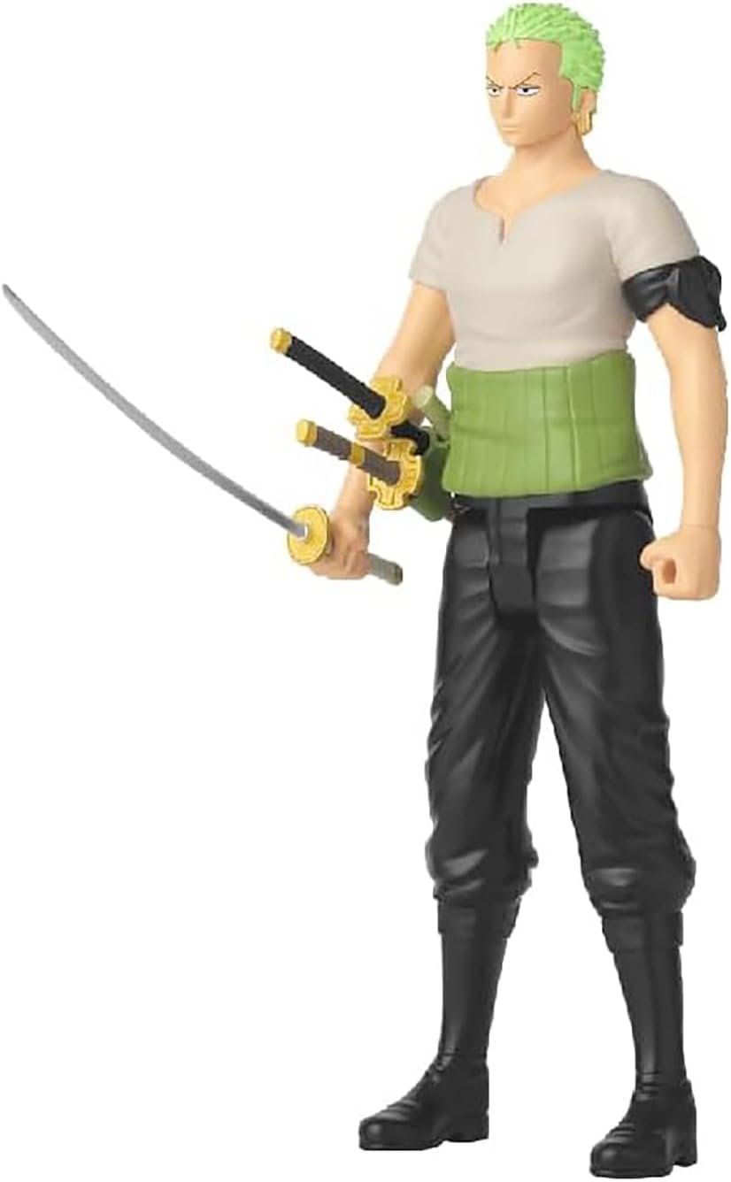 Bandai Anime Heroes Mega World Collectable: One Piece - Roronoa Zoro Action Figure (38332)