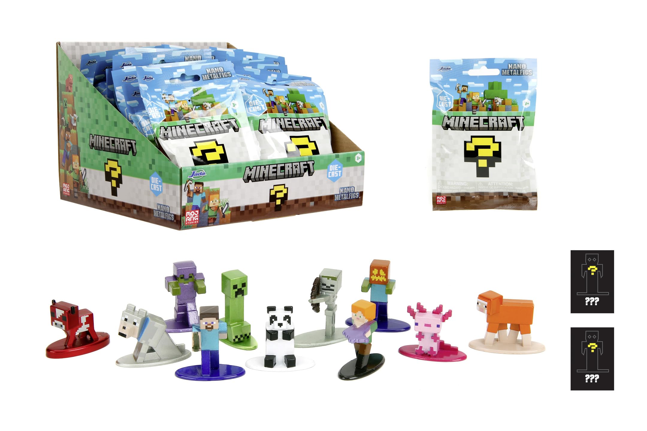 MINECRAFT - Display of Blind Nano Figure