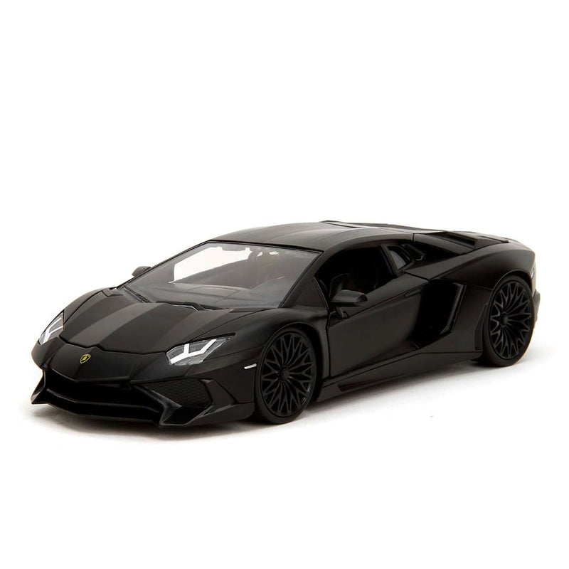 Fast & Furious JADA Toys SHAW'S LAMBORGHINI AVENTADOR 1:24 Die-Cast Modellauto, Spielzeug für Kinder und Erwachsene, Sammel- und Spielfahrzeug