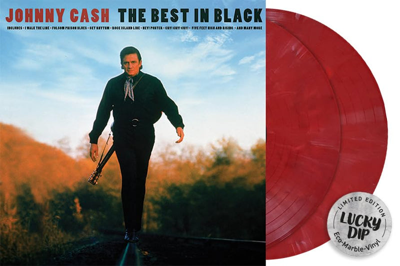 Johhny Cash - The Best In Black (2 Lp) (Coloured Vinyl)