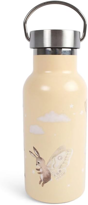 Filibabba Star Catchers Stainless Steel Thermo Water Bottle, 350 ml Capacity, Beige