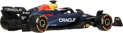 Hot Wheels Premium Formula 1 Collection 1:64 Scale Die-Cast Oracle Red Bull Racing RB20 Vehicle with Real Riders Tires & Metal Body & Chassis, JBM12